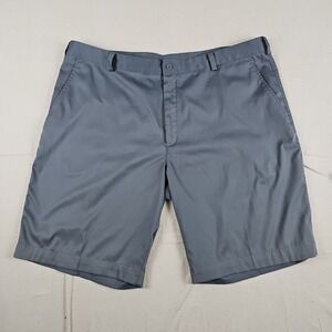 Nike Golf Mens 40 Gray Standard Fit Flat Front Stretch Dri-Fit Shorts 330239-021